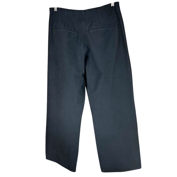 Lululemon Utilitech Relaxed Mid Rise Trouser 7/8 Black Women's Size 12 EUC - Picture 5 of 10